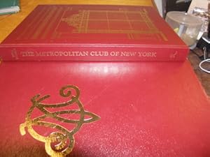 Image du vendeur pour The Metropolitan Club of New York. First Edition. mis en vente par Wittenborn Art Books