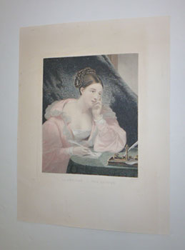 La réponse. The Answer. . First edition of the aquatint.