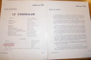 Seller image for Publicity material for Le Corniaud. for sale by Wittenborn Art Books