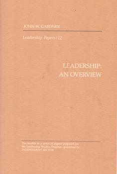 Imagen del vendedor de Leadership: An Overview. a la venta por Wittenborn Art Books