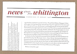 Seller image for News of Books from Whittington - Number Four (January 1998) for sale by The Bookshop at Beech Cottage