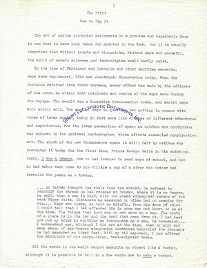 Immagine del venditore per A Signed Typescript Signed By The Famous Communications Theorist Marshall McLuhan venduto da Stuart Lutz Historic Documents, Inc.