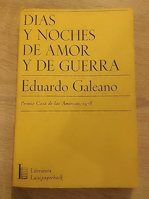 Imagen del vendedor de Das y noches de amor y de guerra a la venta por Librera Eleutheria