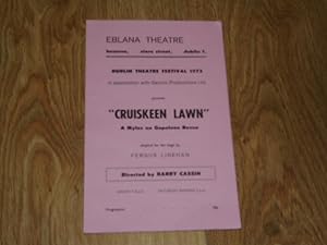 Imagen del vendedor de Dublin Theatre Festival 1972: "Cruiskeen Lawn" A Myles na Gopaleen Revue Adapted for the Stage by Fergus Linehan a la venta por Dublin Bookbrowsers