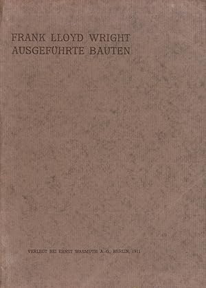 Image du vendeur pour FRANK LLOYD WRIGHT AUSGEFHRTE [wrapper title]. mis en vente par William Reese Company - Literature, ABAA