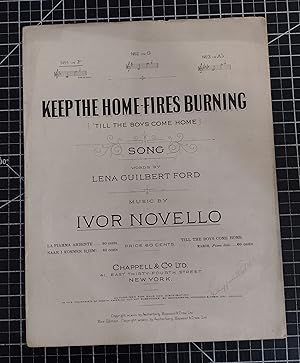 Immagine del venditore per Keep the Home-Fires Burning ('Till the Boys Come Home) venduto da Cher Bibler