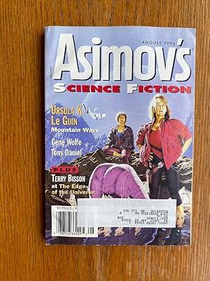 Image du vendeur pour Asimov's Science Fiction August 1996 mis en vente par Scene of the Crime, ABAC, IOBA