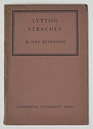 Immagine del venditore per LYTTON STRACHEY. The Rede Lecture 1943 venduto da Tavistock Books, ABAA