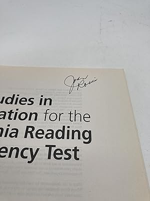 Imagen del vendedor de Case Studies in Preparation for the California Reading Competency Test a la venta por thebookforest.com