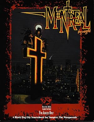 Seller image for Montreal By Night: Litany of Blood; A Black Dog City Sourcebook for Vampire: The Masquerade for sale by Twice Sold Tales, Capitol Hill