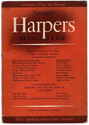 Harpers Magazine, November, 1940