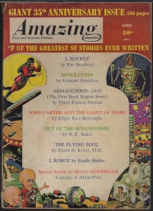Imagen del vendedor de AMAZING Stories: April, Apr. 1961 a la venta por Books from the Crypt