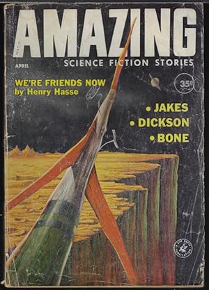 Imagen del vendedor de AMAZING Science Fiction Stories: April, Apr. 1960 a la venta por Books from the Crypt