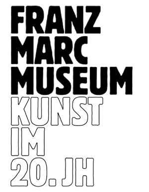 Seller image for Franz Marc Museum: Kunst im 20. Jahrhundert for sale by Studibuch