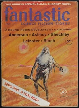 Imagen del vendedor de FANTASTIC Science Fiction Stories: July 1960 a la venta por Books from the Crypt