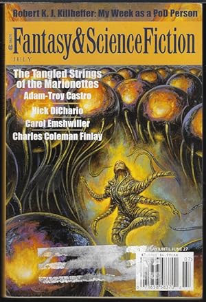 Image du vendeur pour The Magazine of FANTASY AND SCIENCE FICTION (F&SF): July 2003 mis en vente par Books from the Crypt