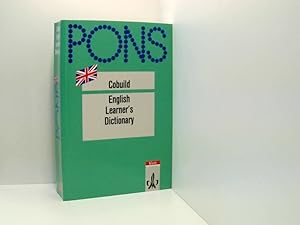 Seller image for PONS Cobuild English Learner's Dictionary [ed. in chief: John Sinclair] for sale by Book Broker