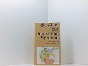 Bild des Verkufers fr dtv-Atlas zur deutschen Sprache. Tafeln und Texte mit Mundart-Karten, 3025 Werrner Knig. Grafiker Hans-Joachim Paul zum Verkauf von Book Broker