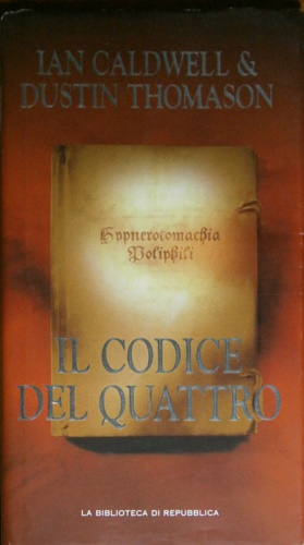 Seller image for Il codice del quattro. for sale by FIRENZELIBRI SRL