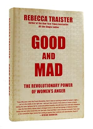 Bild des Verkufers fr GOOD AND MAD The Revolutionary Power of Women's Anger zum Verkauf von Rare Book Cellar