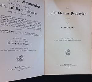 Bild des Verkufers fr Die zwlf kleinen Propheten. Kurzgefater Kommentar zu den heiligen Schriften Alten und neuen Testaments sowie zu den Apokryphen, Bd.5/2. zum Verkauf von books4less (Versandantiquariat Petra Gros GmbH & Co. KG)