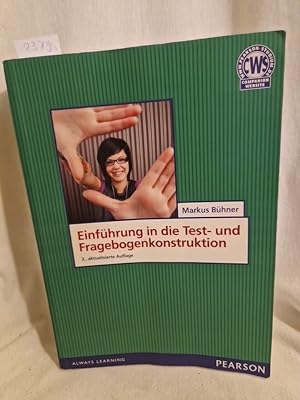 Seller image for Einfhrung in die Test- und Fragebogenkonstruktion. for sale by Versandantiquariat Waffel-Schrder