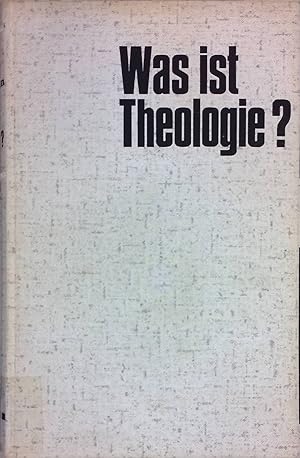 Bild des Verkufers fr Was ist Theologie? zum Verkauf von books4less (Versandantiquariat Petra Gros GmbH & Co. KG)