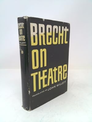 Seller image for Brecht on Theatre: The Development of an Aesthetic for sale by ThriftBooksVintage