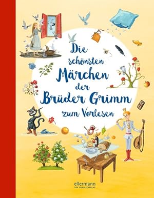 Bild des Verkufers fr Die schnsten Mrchen der Brder Grimm zum Vorlesen. Illustrationen von Marc-Alexander Schulze. Alter: ab 4 Jahren. zum Verkauf von A43 Kulturgut