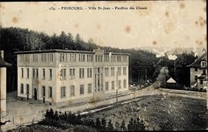 Ansichtskarte / Postkarte Fribourg Freiburg Stadt Schweiz, Villa St-Jean, Pavillon des Classes