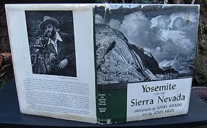 Imagen del vendedor de YOSEMITE AND THE SIERRA NEVADA. Photographs By ANSEL ADAMS. Selections from the Works of JOHN MUIR Edited By Charlotte E. Mark -- 1948 FIRST PRINTING a la venta por JP MOUNTAIN BOOKS