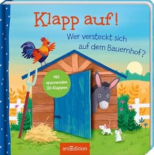 Seller image for Klapp auf! Wer versteckt sich auf dem Bauernhof? for sale by BuchWeltWeit Ludwig Meier e.K.
