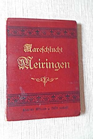 Leporello Meiringen Aareschlucht Schweiz mit 10 Abbildungen ca. 1910 ??