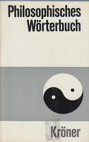 Bild des Verkufers fr Philosophisches Wrterbuch zum Verkauf von Leipziger Antiquariat