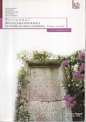 Miscellanea epigrafica in onore di Lidio Gasperini