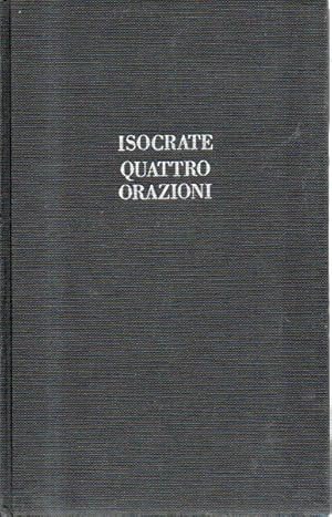 Isocrate Quattro orazioni nel volgarizzamento di G. Leopardi