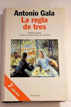 Imagen del vendedor de La regla de tres a la venta por Alcan Libros