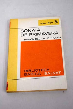 Imagen del vendedor de Sonata de primavera a la venta por Alcaná Libros