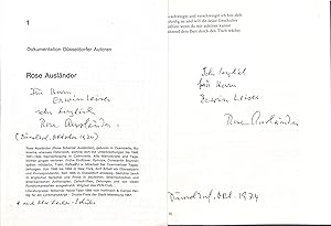 Imagen del vendedor de 2 Separatdrucke mit eigenh. Widmungen und U., einer mit umfangreichen eigenh. Ergnzungen. a la venta por Eberhard Kstler Autographen&Bcher oHG