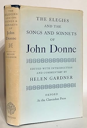 Seller image for The Elegies and The Songs of Sonnets. for sale by Thomas Dorn, ABAA