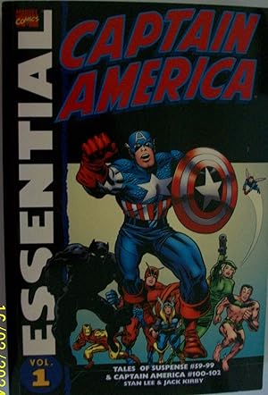 Image du vendeur pour Essential Captain America Volume 1 mis en vente par Books and Bobs