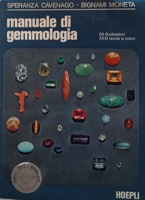 Seller image for Manuale di gemmologia for sale by librisaggi
