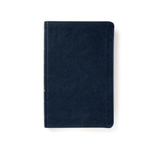 Imagen del vendedor de KJV Personal Size Bible, Navy LeatherTouch by CSB Bibles by Holman [Imitation Leather ] a la venta por booksXpress