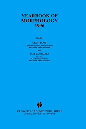 Imagen del vendedor de Yearbook of Morphology 1996 by Booij, Geert, van Marle, Jaap [Hardcover ] a la venta por booksXpress