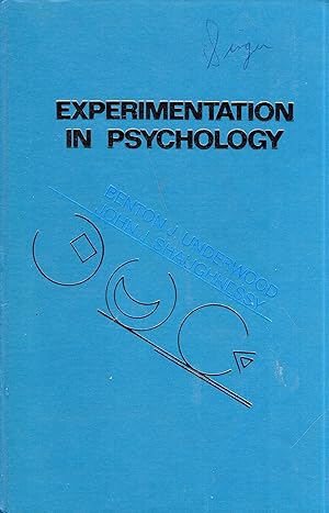 Immagine del venditore per Experimentation in Psychology venduto da A Cappella Books, Inc.