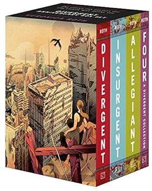 Seller image for Divergent Anniversary 4-Book Box Set: Divergetn, Insurgent, Allegiant, Four (Divergent Series) by Roth, Veronica [Paperback ] for sale by booksXpress