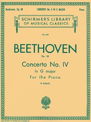 Seller image for Concerto No. 4 in G, Op. 58: Schirmer Library of Classics Volume 624 National Federation of Music Clubs 2014-2016 Piano Duet [Paperback ] for sale by booksXpress