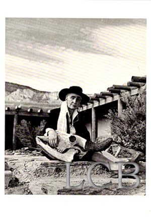 Seller image for Georgia O'Keefe, Abiquiu, New Mexico, 1948 - Postcard for sale by LEFT COAST BOOKS