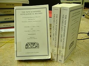 Immagine del venditore per The New Hampshire Genealogical Record, An Illustrated Quarterly Magazine Devoted to Genealogy, History and Biography - 6 Volumes in Three Books venduto da Genealogical Forum of Oregon