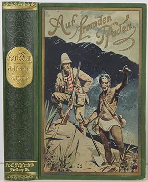 Bild des Verkufers fr Auf fremden Pfaden. Reiseerlebnisse. 1.-10. Tausend. zum Verkauf von Schsisches Auktionshaus & Antiquariat